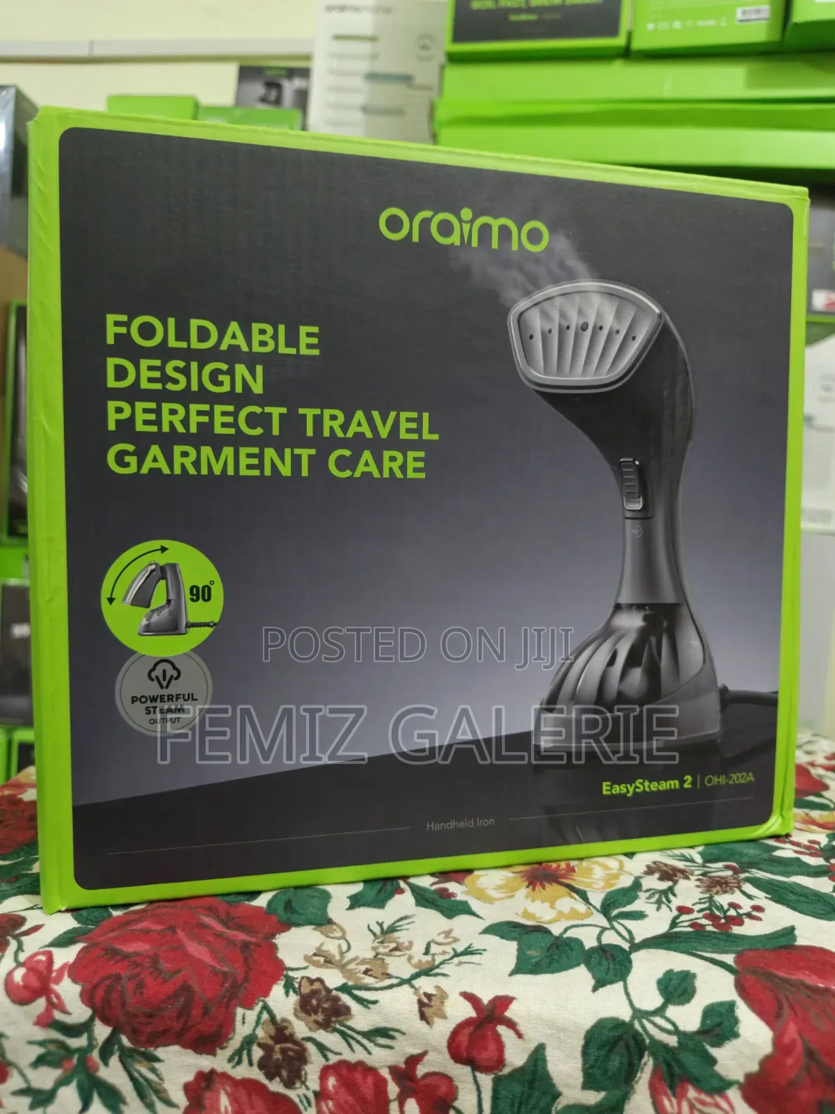Oraimo EasySteam 2 Foldable Portable Handheld Steamer