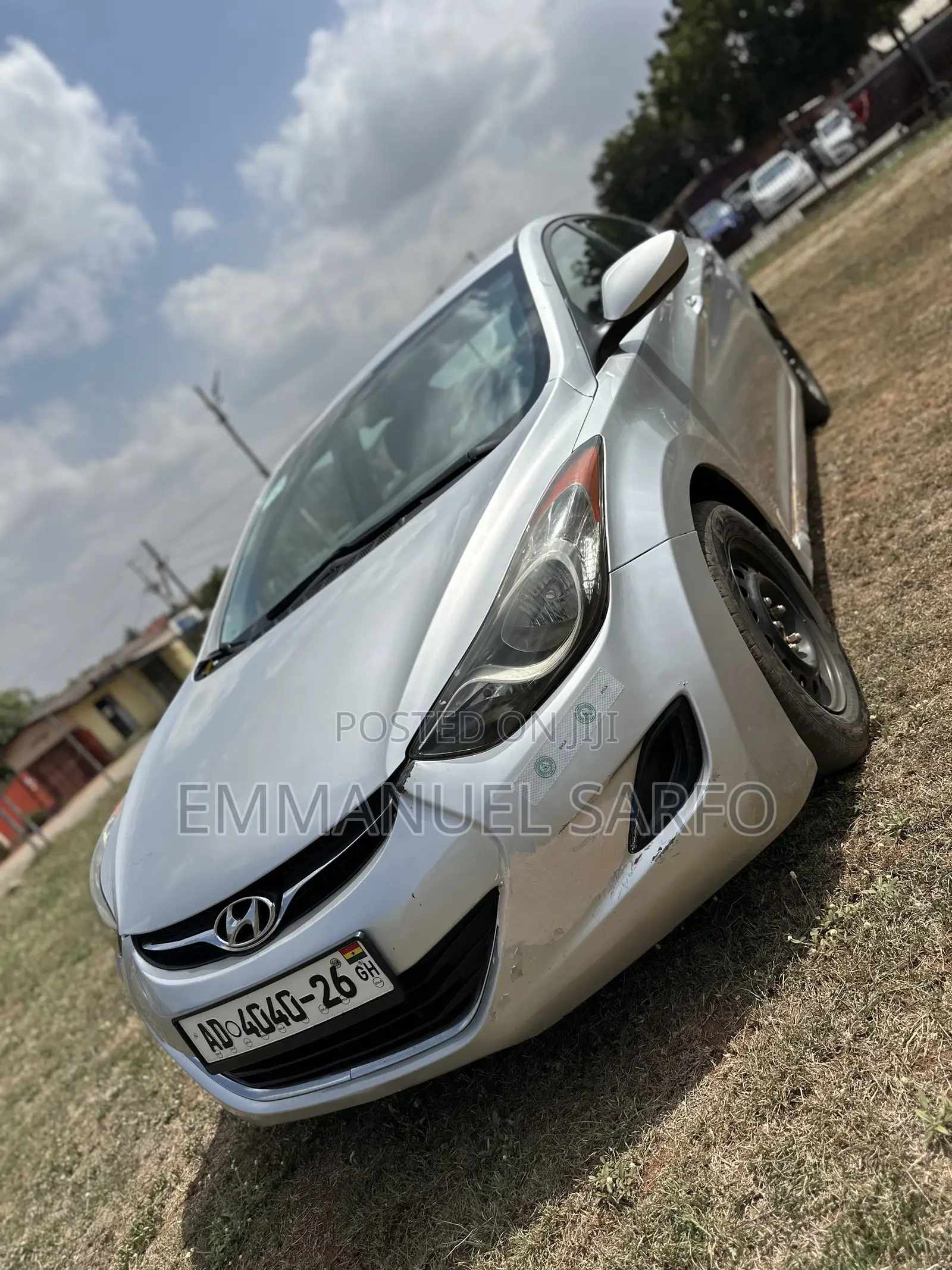Hyundai Elantra GLS Sedan FWD (1.8L 4cyl 6A) 2013 Silver