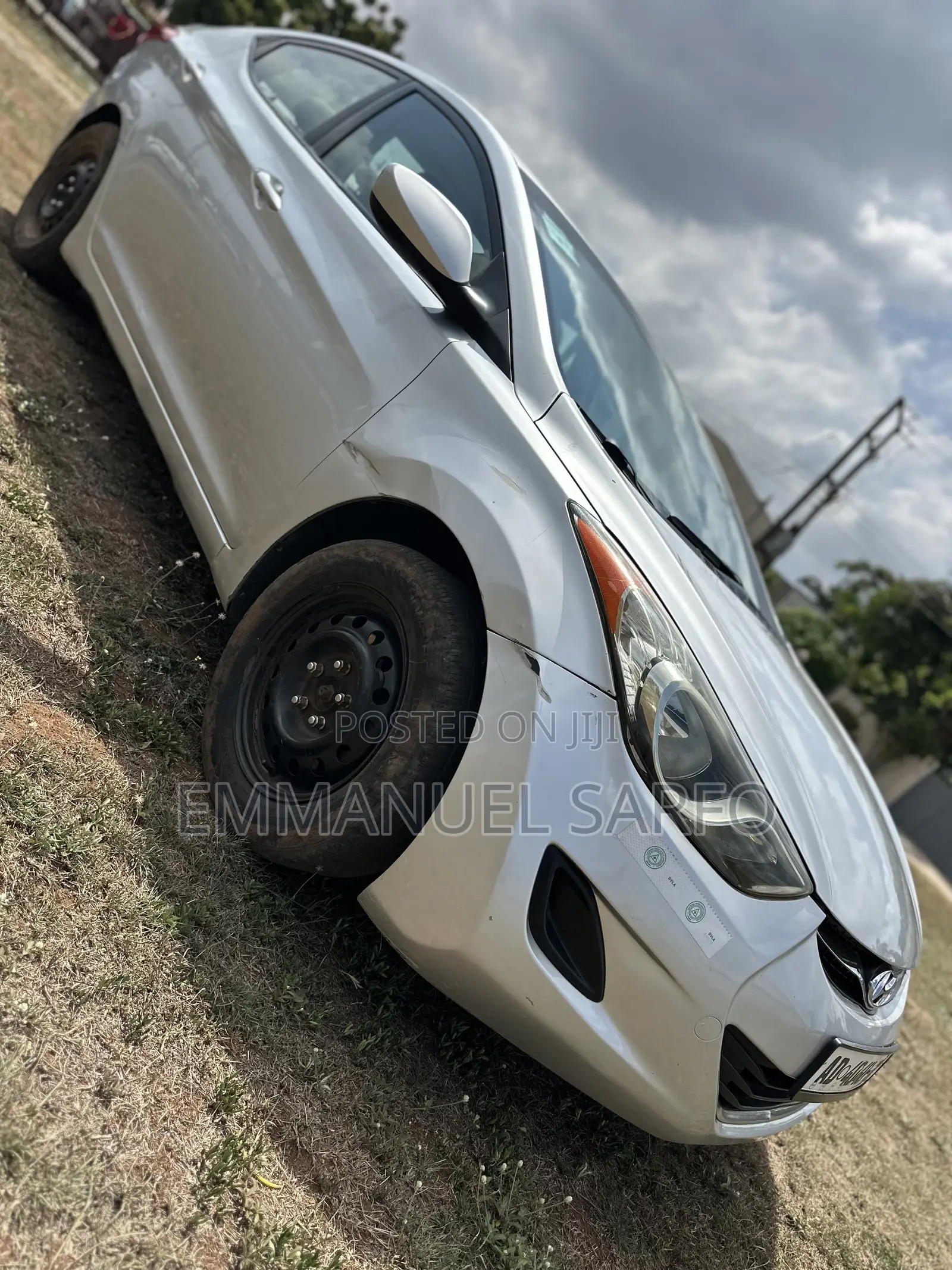Hyundai Elantra GLS Sedan FWD (1.8L 4cyl 6A) 2013 Silver