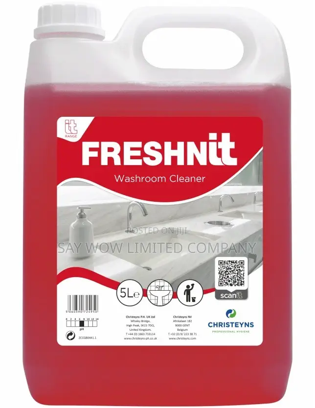 Clover Freshnit Bathroom Cleaner.