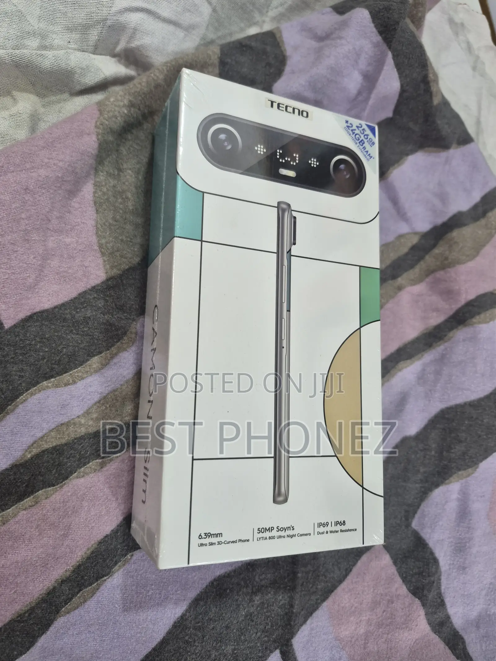 New Tecno Camon Slim 256 GB White