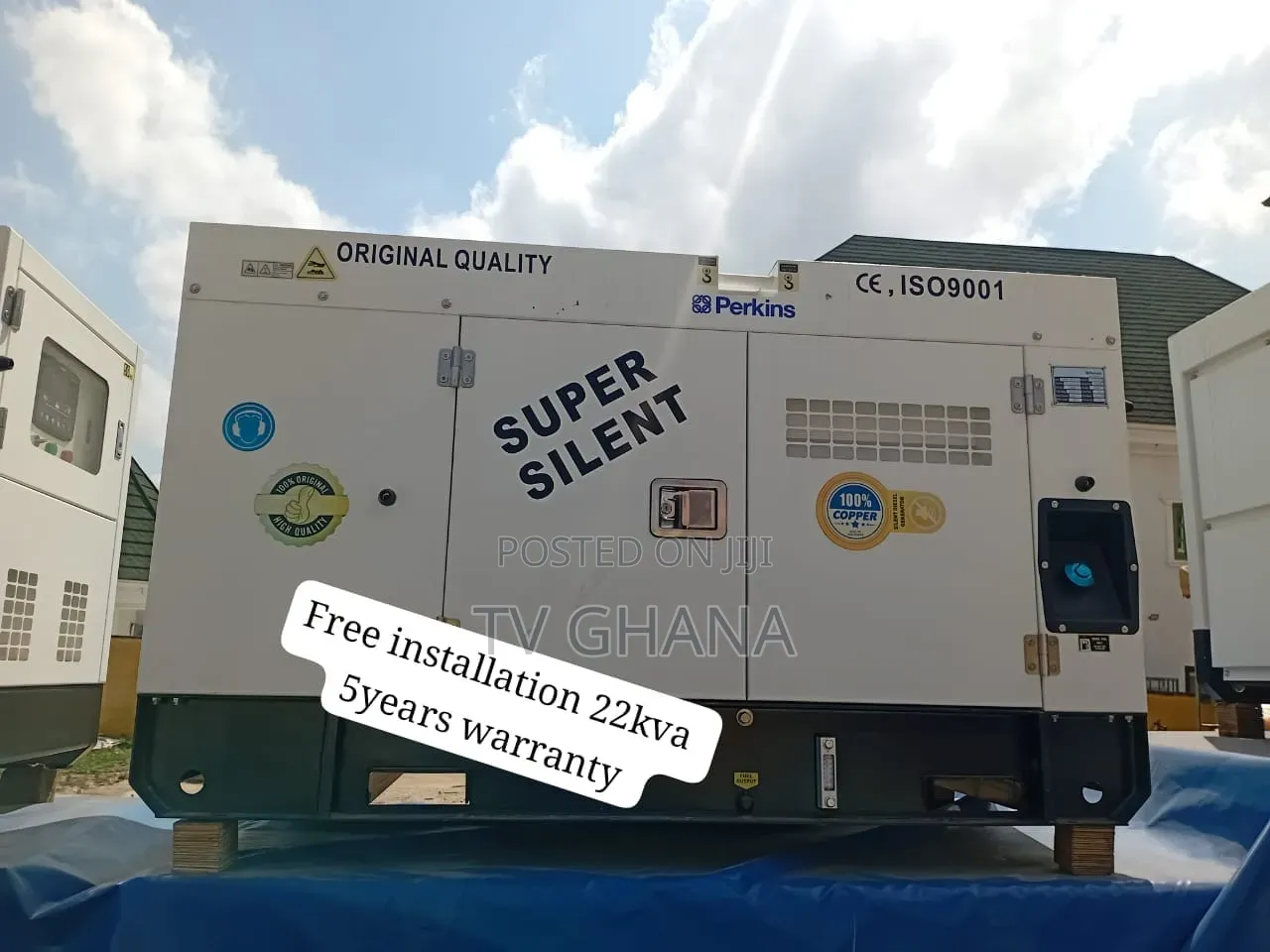 Massive Perkins 22KVA Diesel Genset Available 22kva Genset
