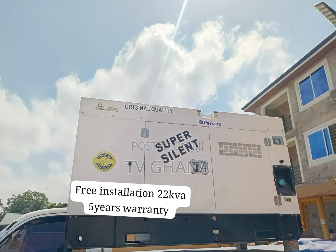 Perkins 22KVA Diesel Generator – Your Business Deserves Reliable22kva