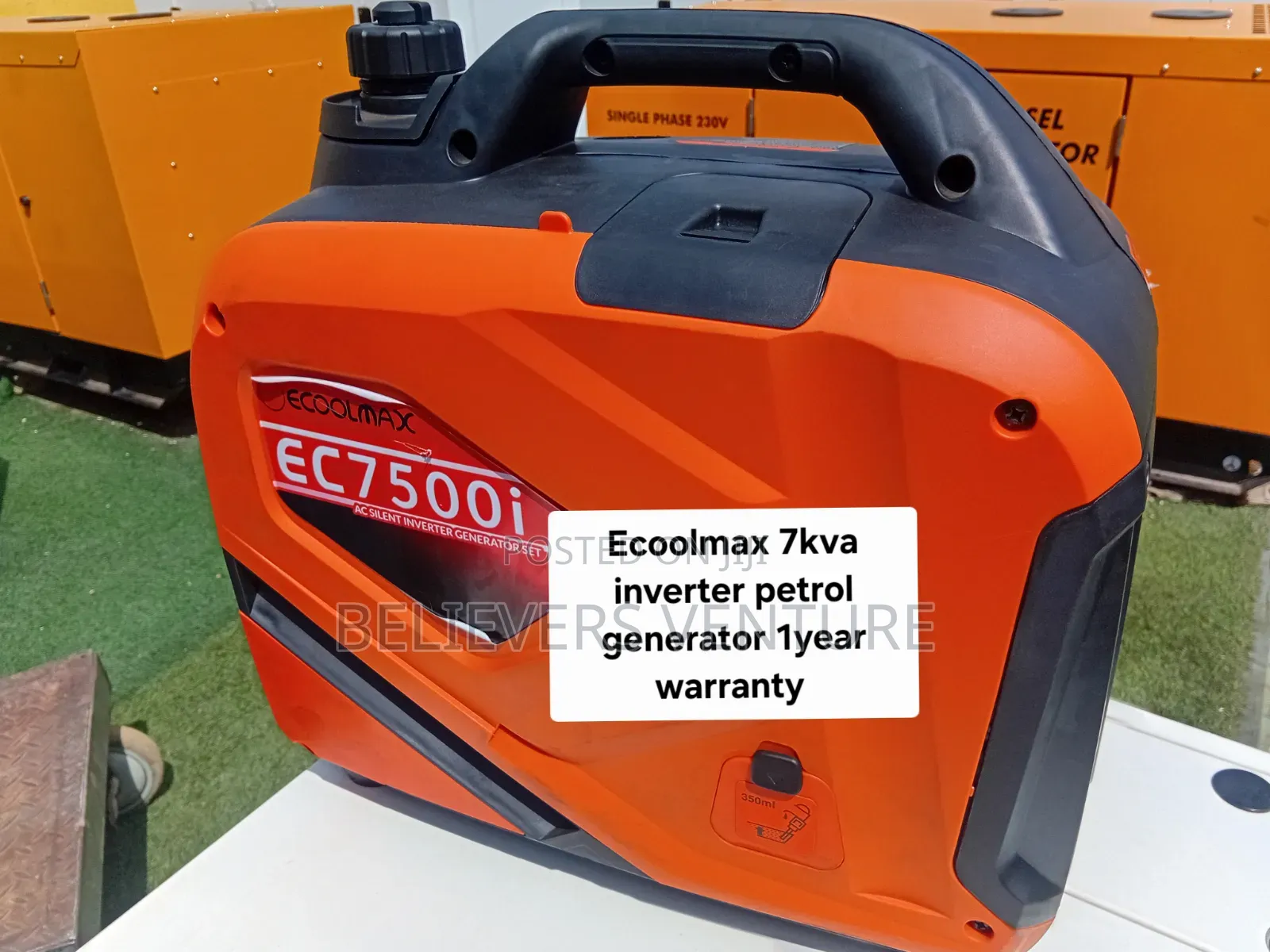 Powerful Ecoolmax 7KVA Petrol Generator for Home and Business