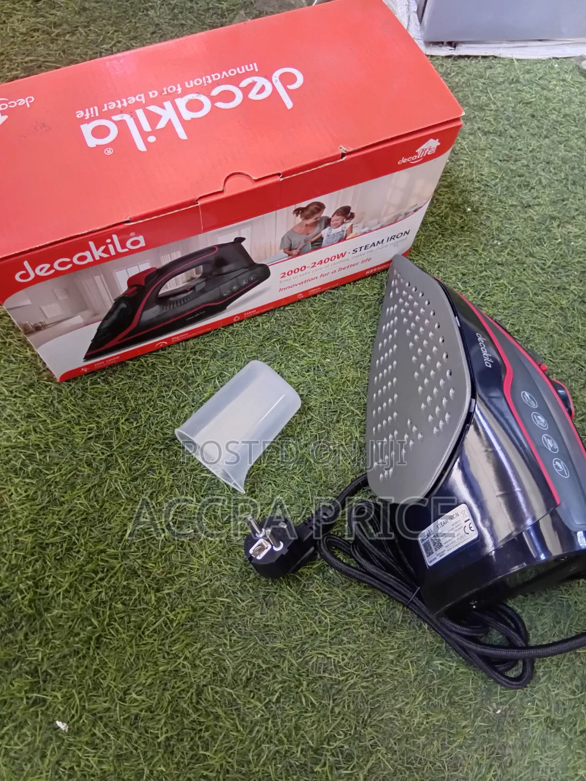 Decakila Iron 2400W Electric Steam Iron for Clothes