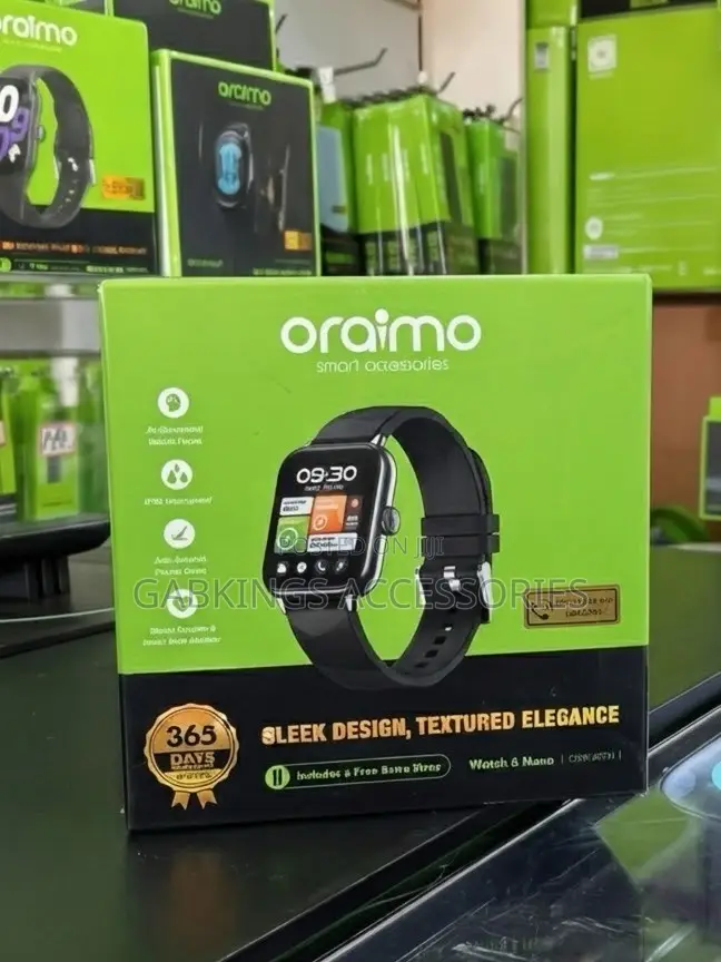 Oraimo Smart Watch 6 Nano -1.52 Full Watch Screen