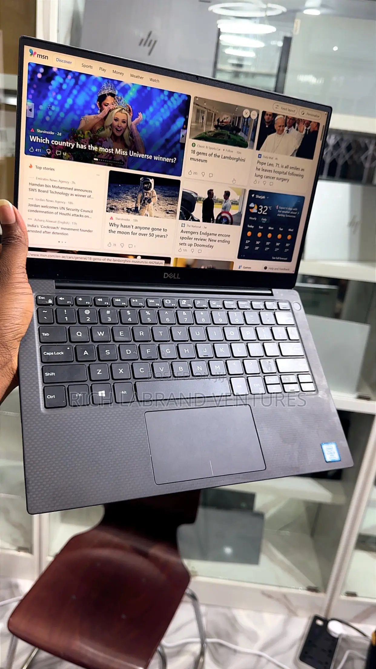 Laptop Dell XPS 13 16GB Intel Core i7 SSD 512GB