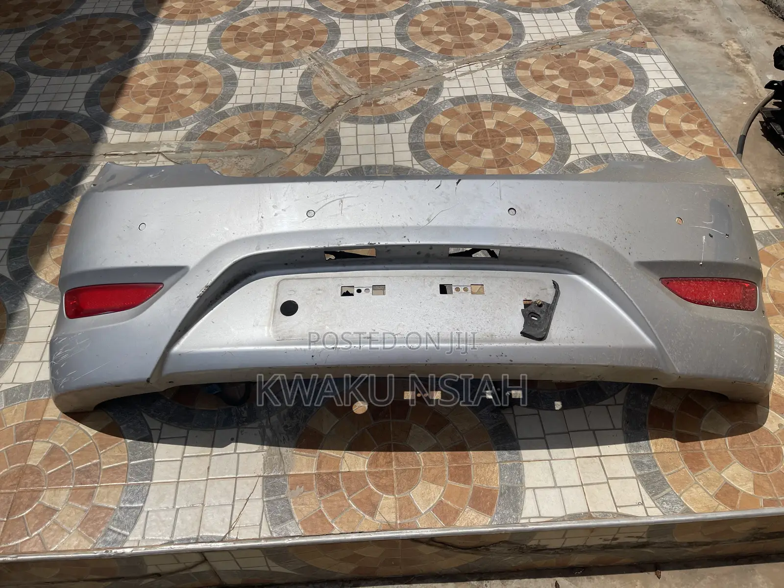 Back Bumper 2011-2014 Hyundai Accent Hatchback