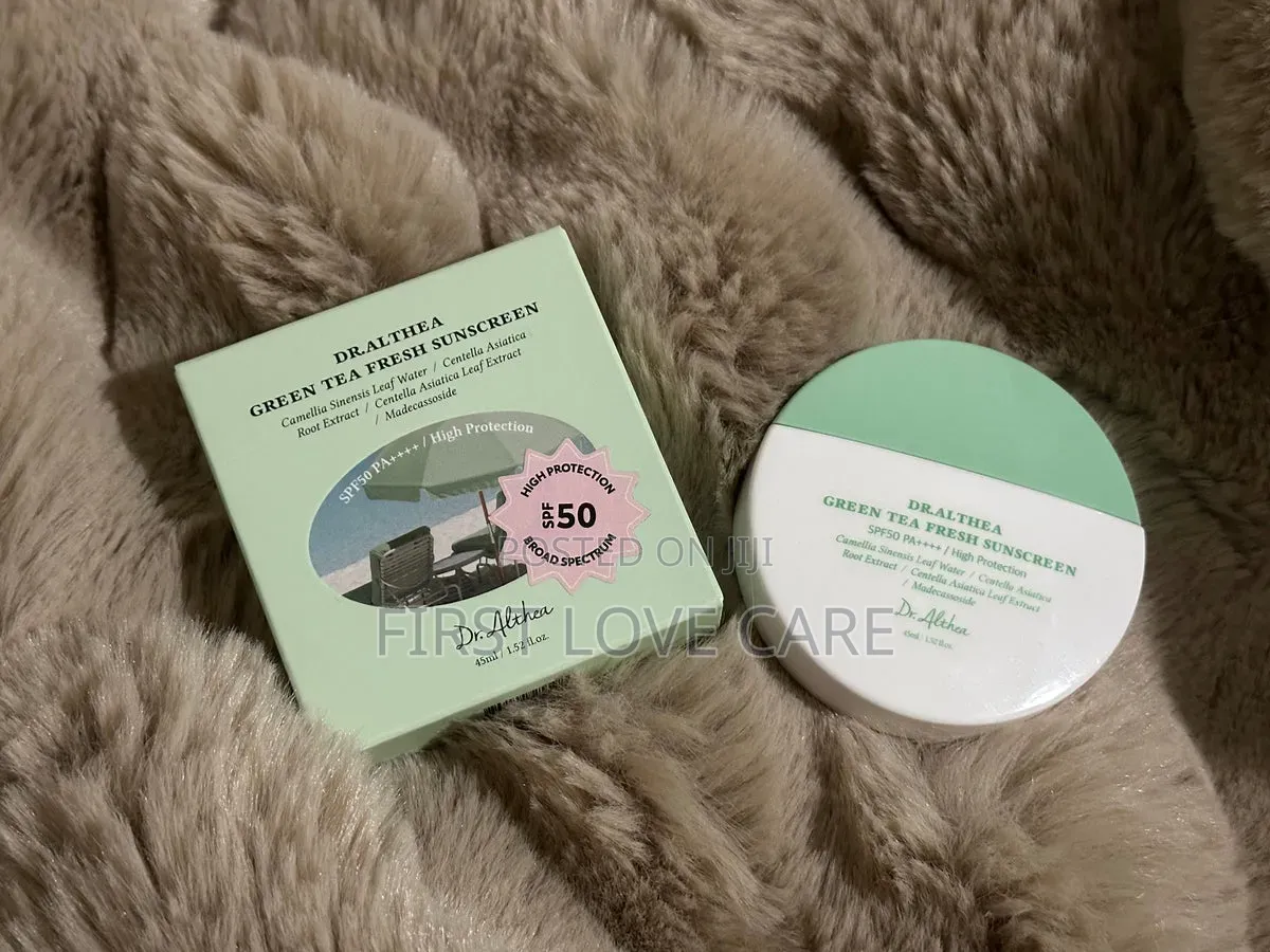 Dr. Althea Green Tea Fresh Sunscreen Chemical Sunscreen Spf50+ Pa+