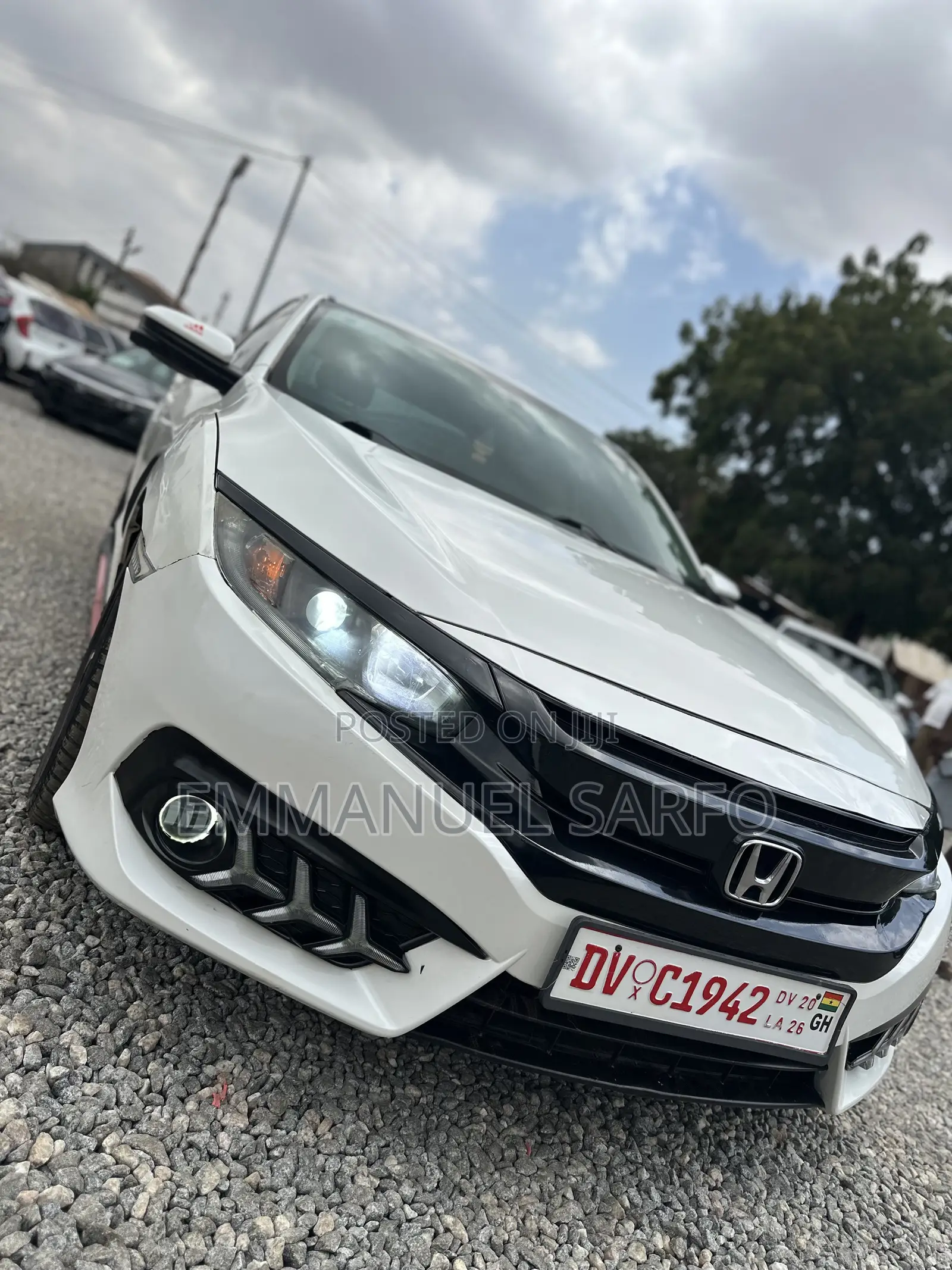 Honda Civic EX-L 4dr Sedan (1.5L 4cyl) 2017 White