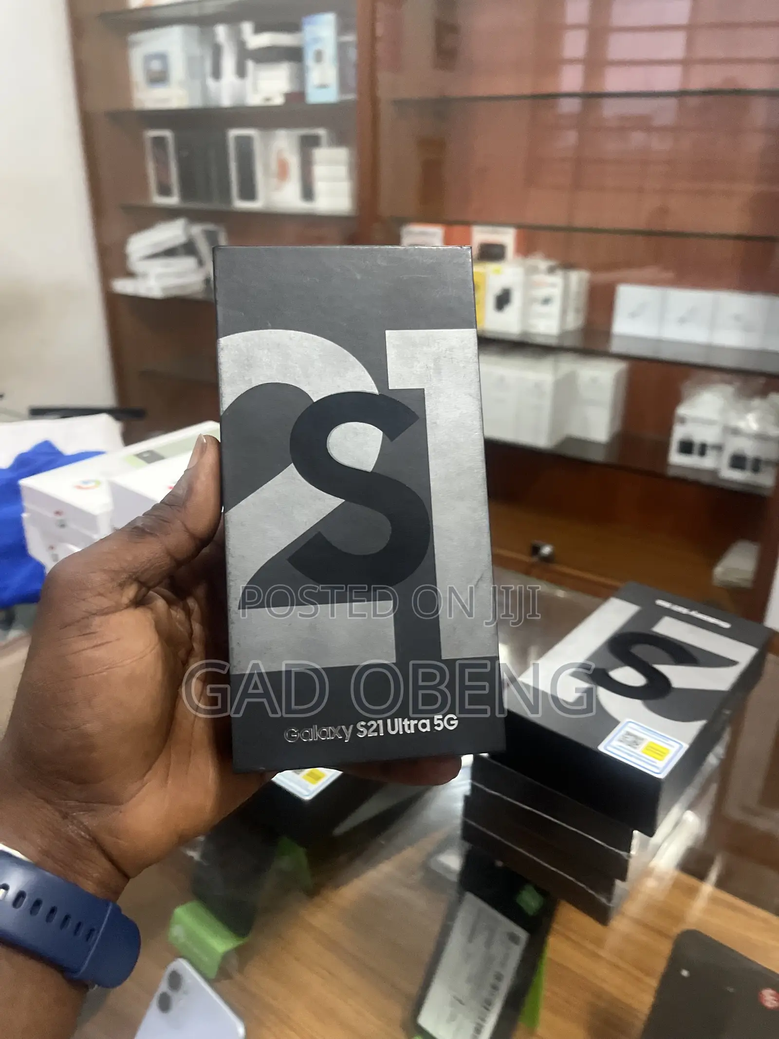 New Samsung Galaxy S21 Ultra 5G 128 GB Black