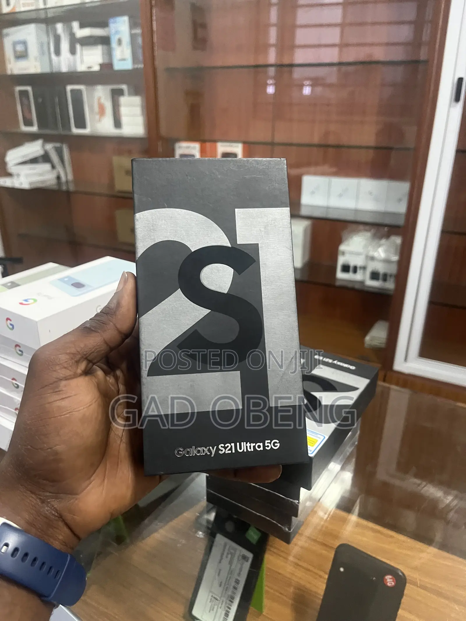 New Samsung Galaxy S21 Ultra 5G 128 GB Black