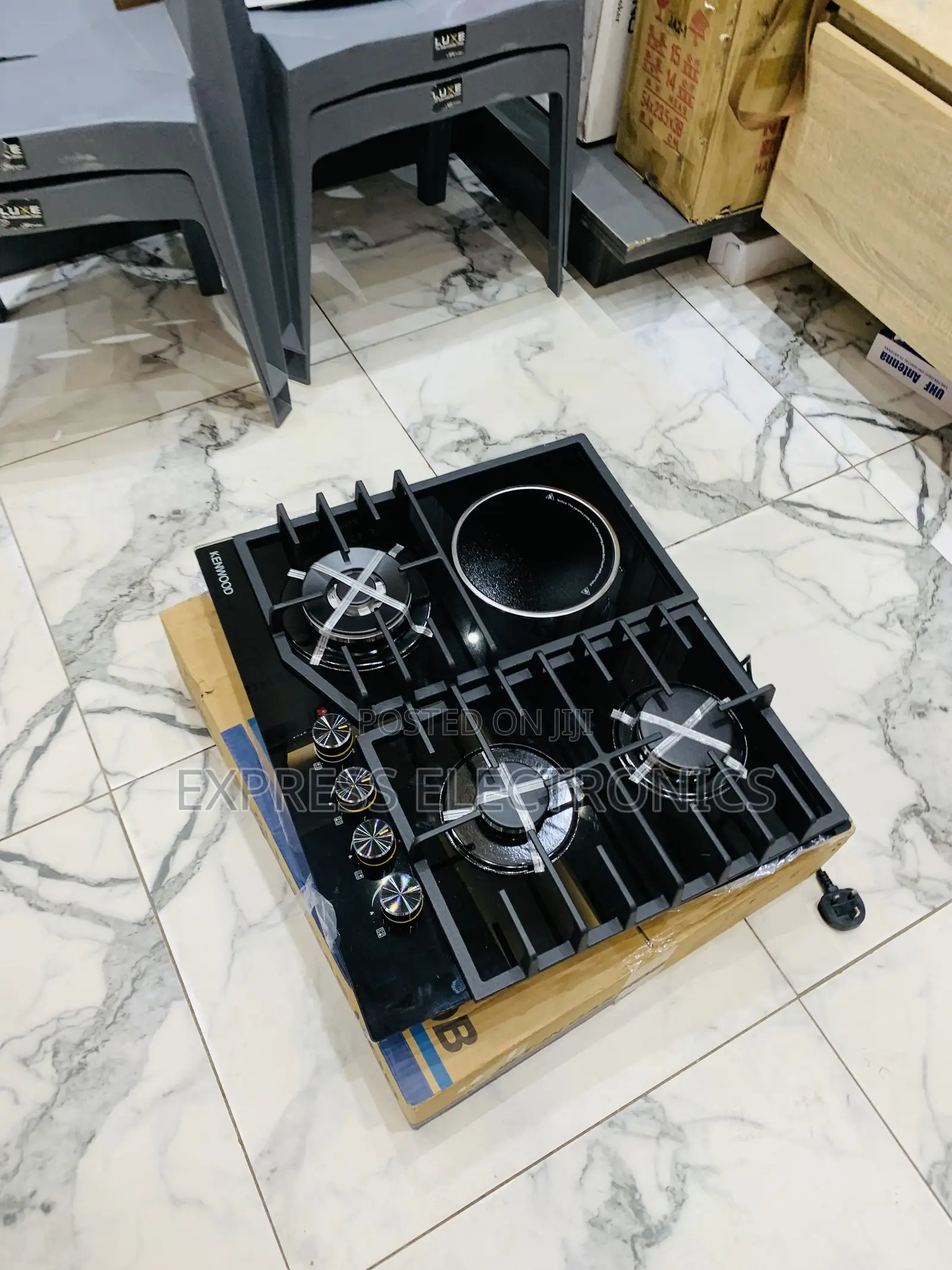 Long Lasting Effects Kenwood 3-1 Stove Built in 60cm Black