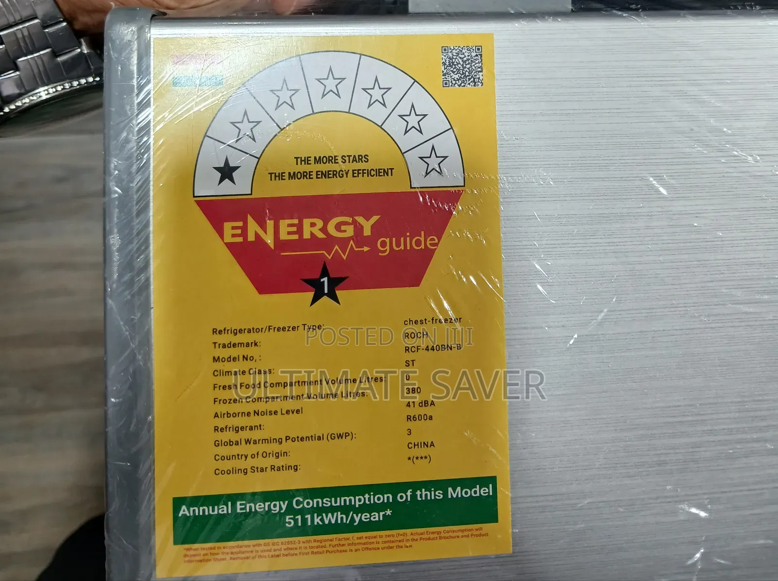 Freezer 380L Roch