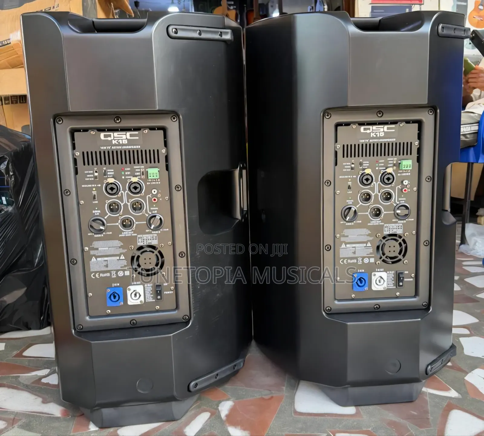 Original QSC K15 2-Way 15inches Active Speaker(1pair)/Stage Monitors