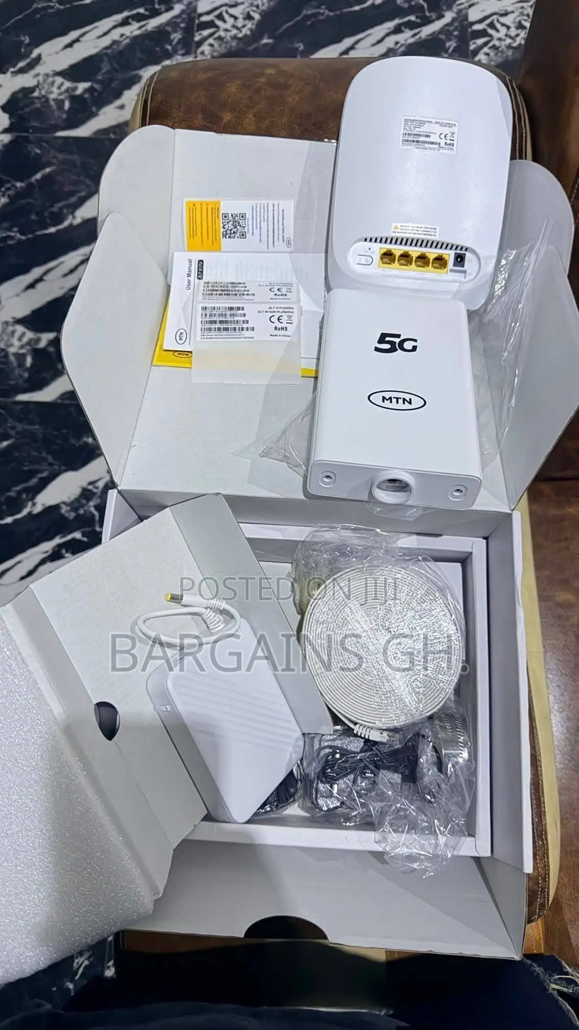 MTN 5G ODU Universal Broadband Router With Power Bank