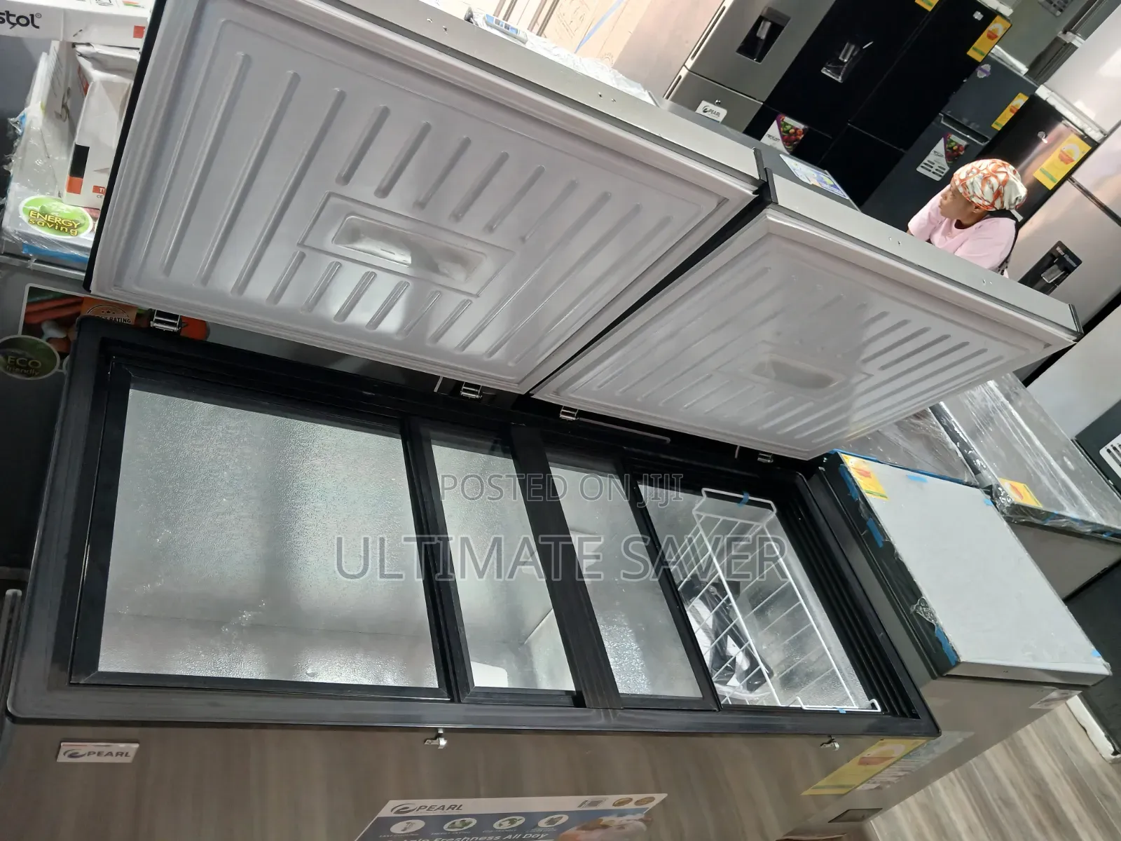 Freezer 418L Pearl