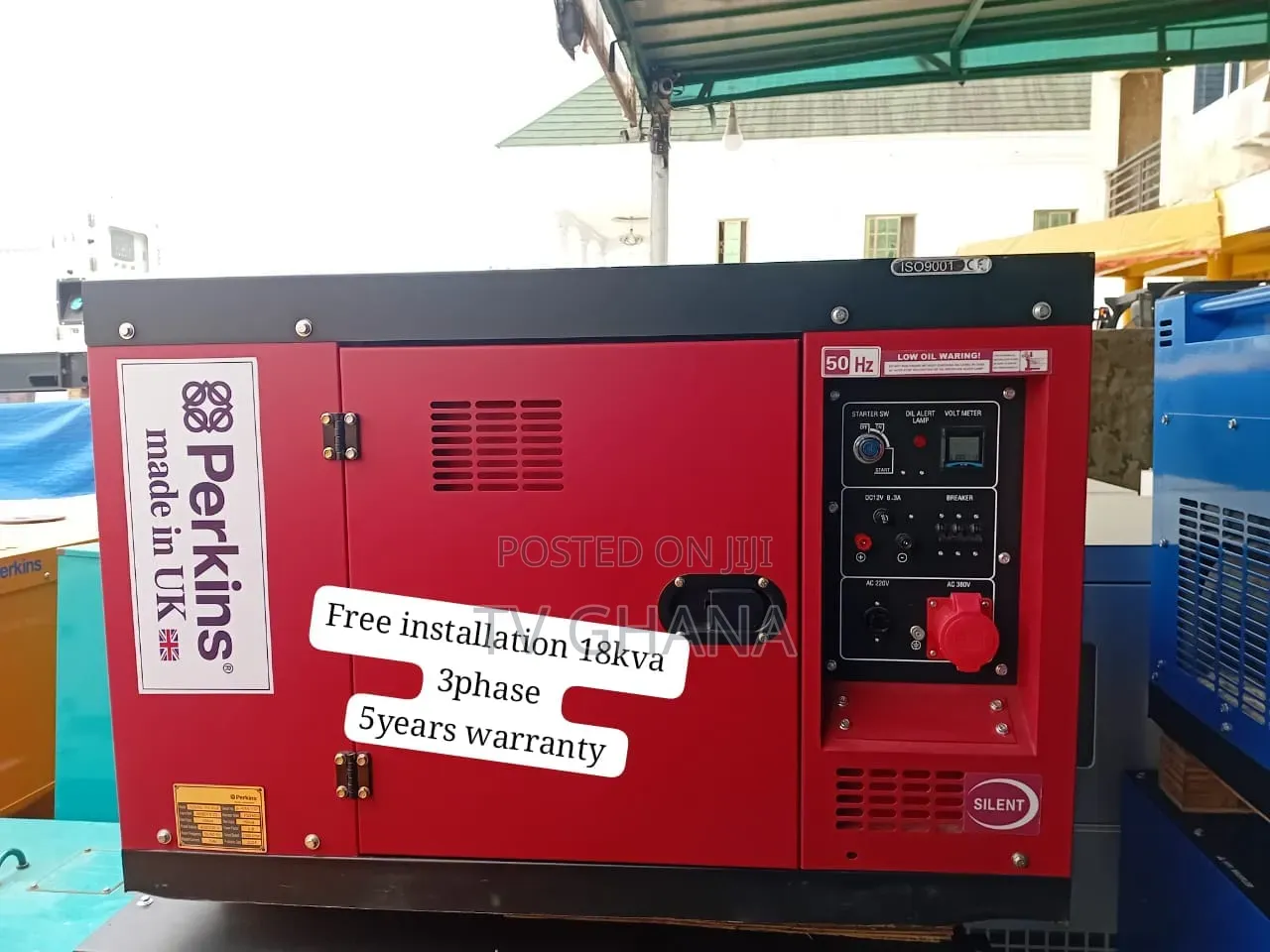 Perkins 18KVA Diesel Generator – Reliable 3-Phase Power 3phase18kva