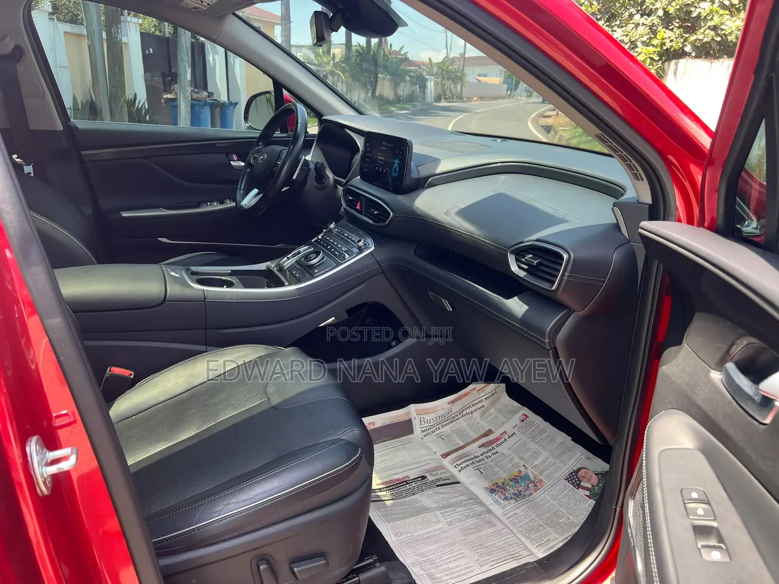 Hyundai Santa Fe Limited 2022 Red