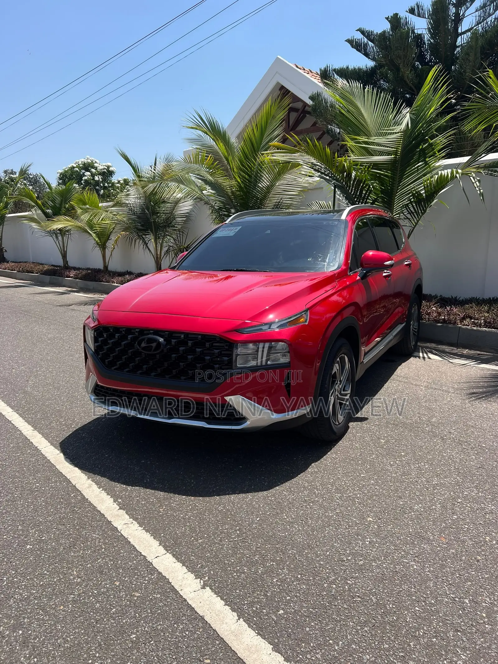 Hyundai Santa Fe Limited 2022 Red