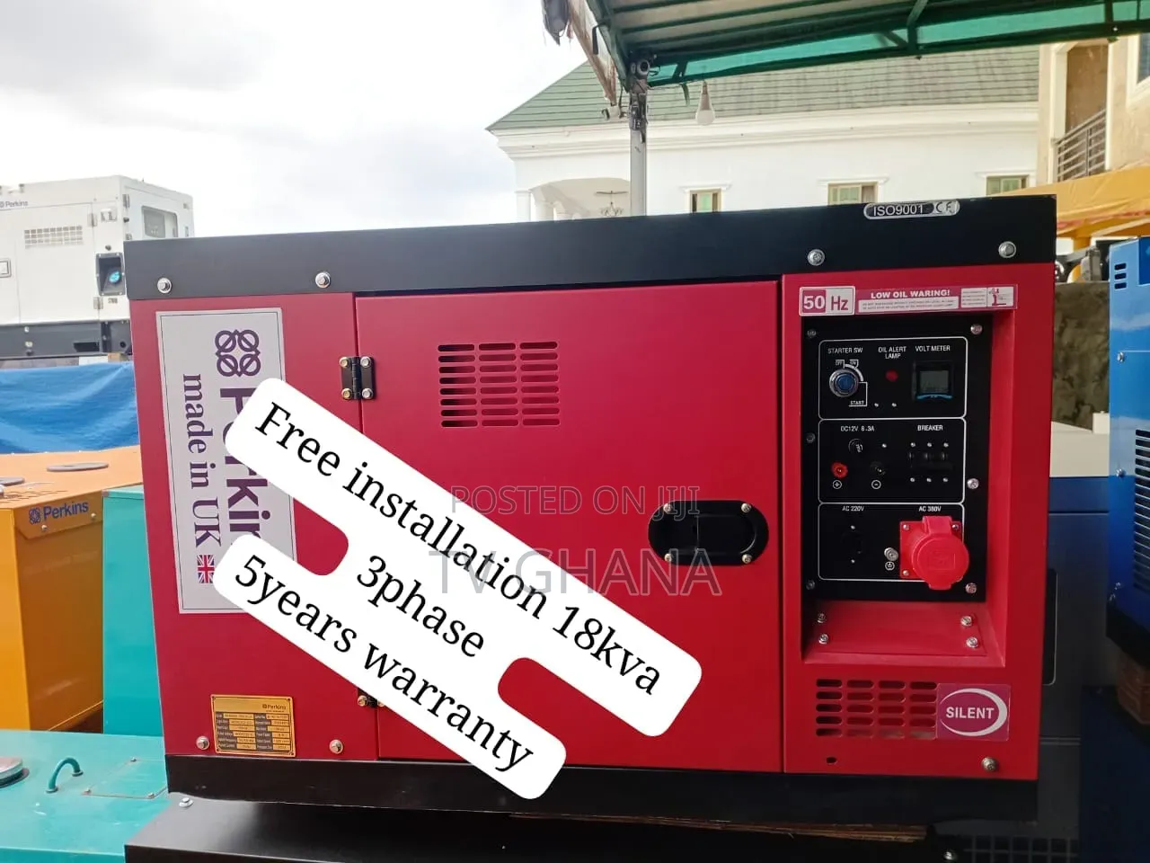 Perkins 18KVA 3-Phase Diesel Genset – Superior Quality,18kva