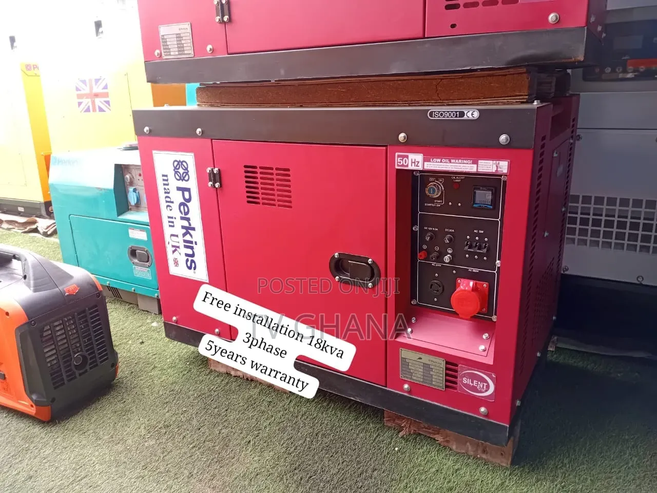 First-Class Perkins 18KVA 3-Phase Diesel Generator for Sale3phase18kva