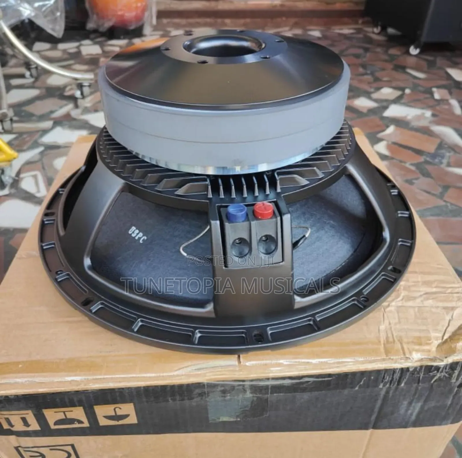 JAC LF15-MIDBASS Low-Frequency Transducer, a Raw 15-Inch Loudspeaker