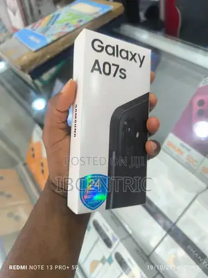 New Samsung Galaxy A07s 64 GB Black