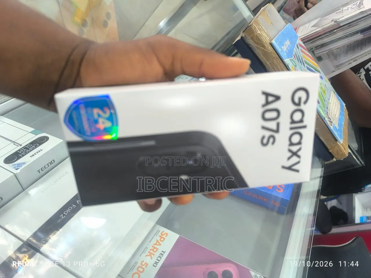 New Samsung Galaxy A07s 64 GB Black