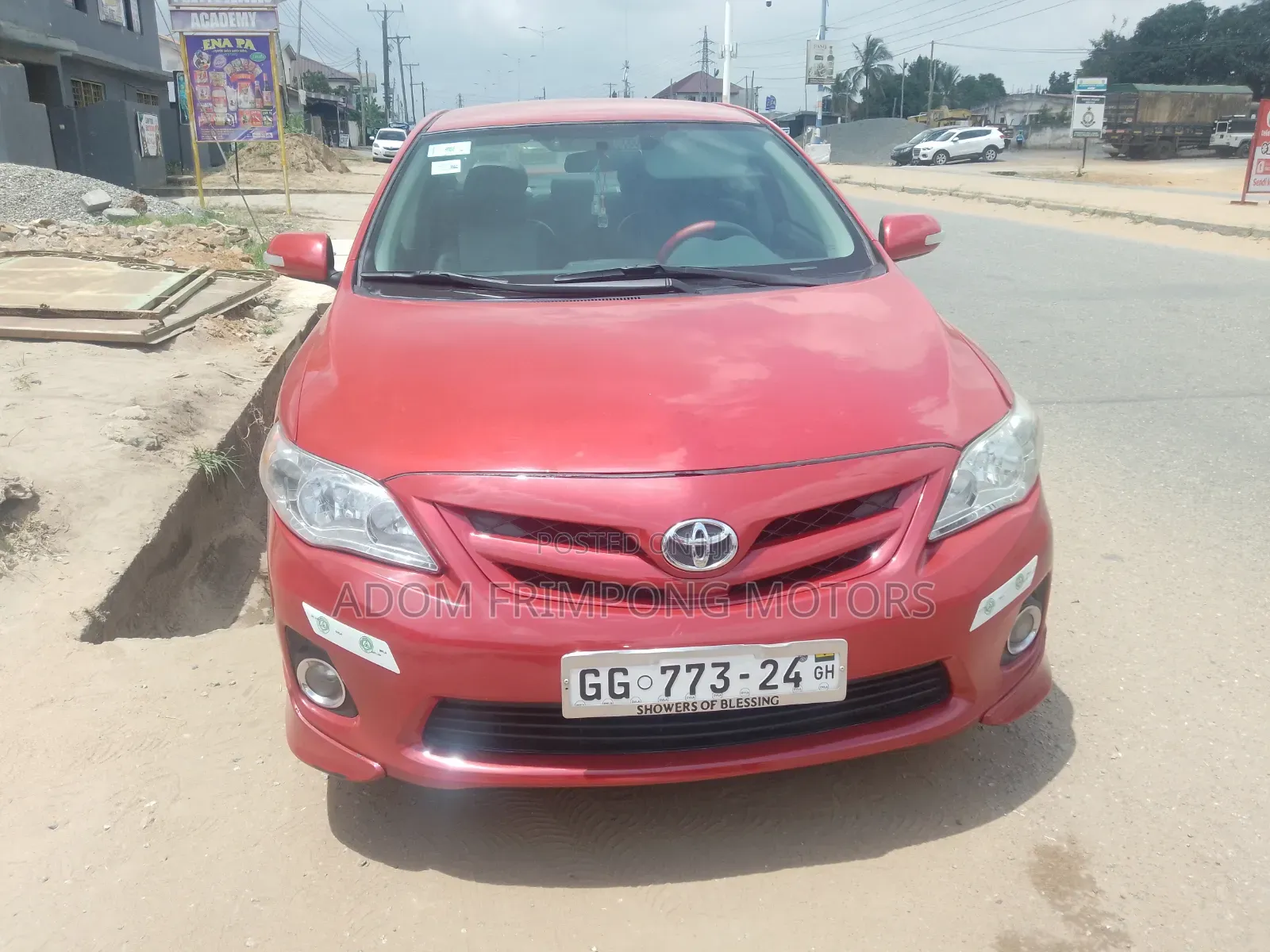 Toyota Corolla 2010 Red