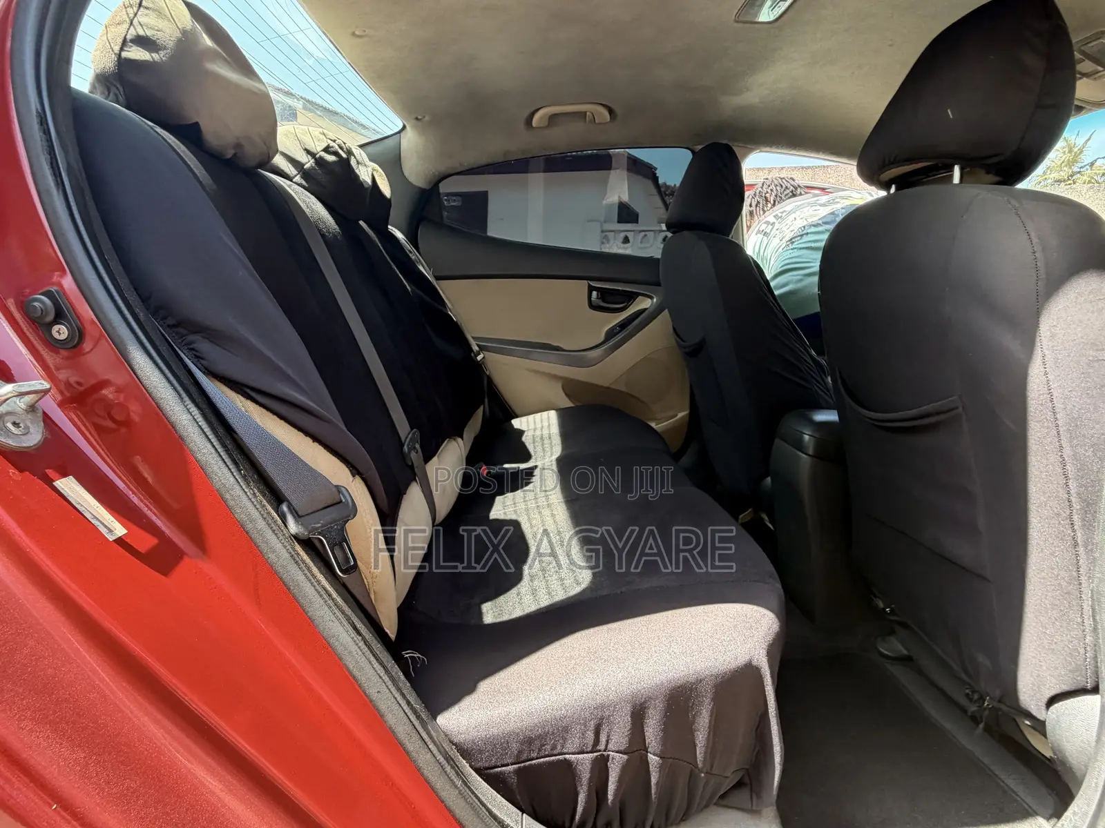 Hyundai Elantra 2013 Red