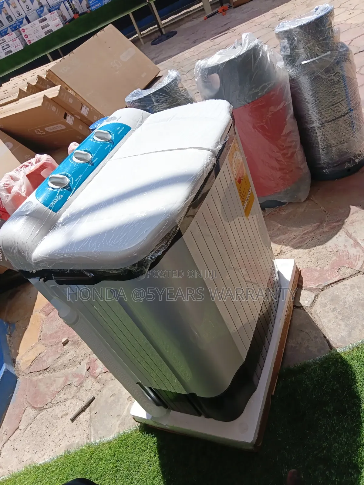 Nasco Twin Tub Washing Machine - No Hands Needed