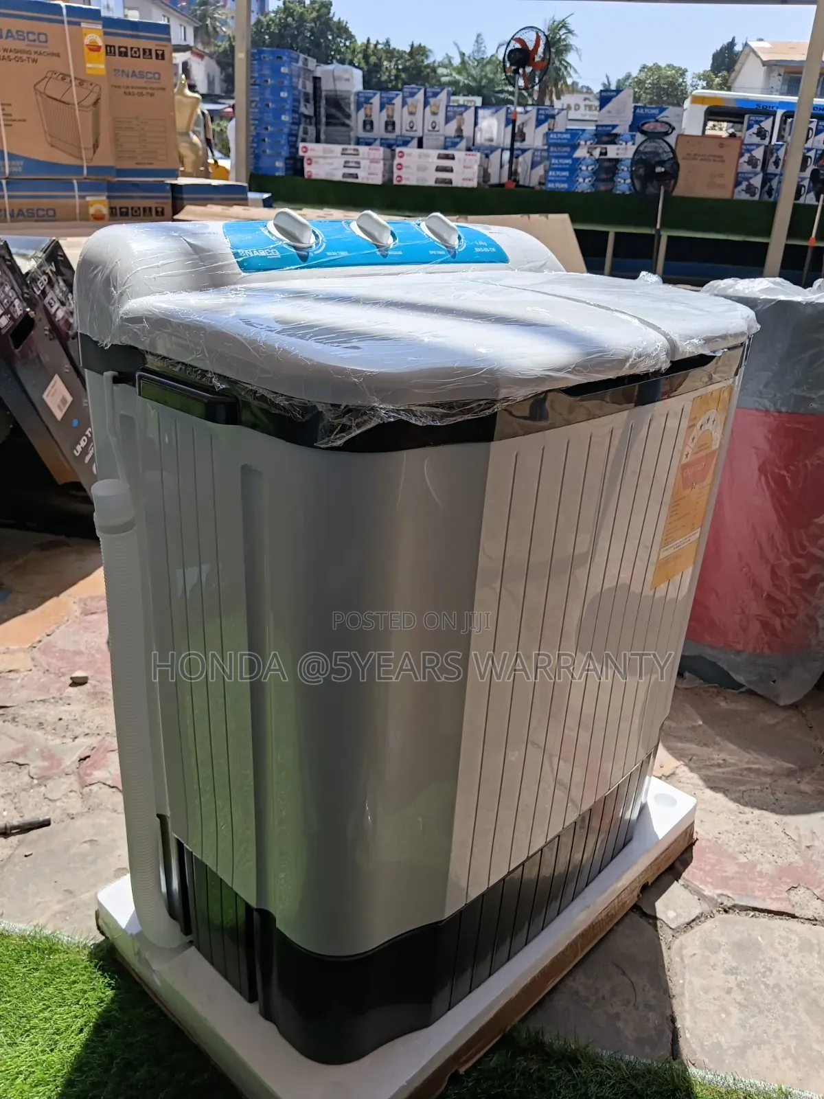Nasco Twin Tub Washing Machine - No Hands Needed