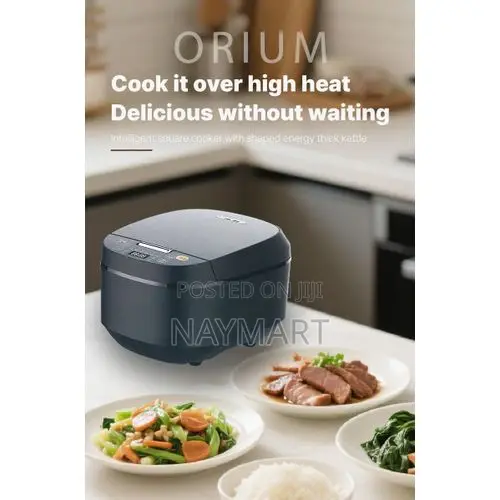 Orium Multifunctional Digital Rice Cooker 5L - Black
