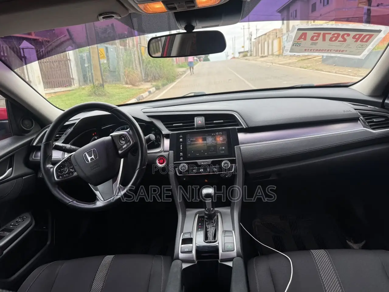 Honda Civic 2018 Red