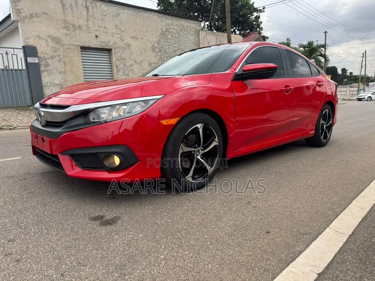 Honda Civic 2018 Red