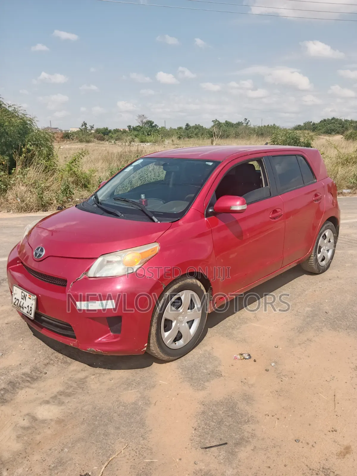 Scion xD Base 2013 Red