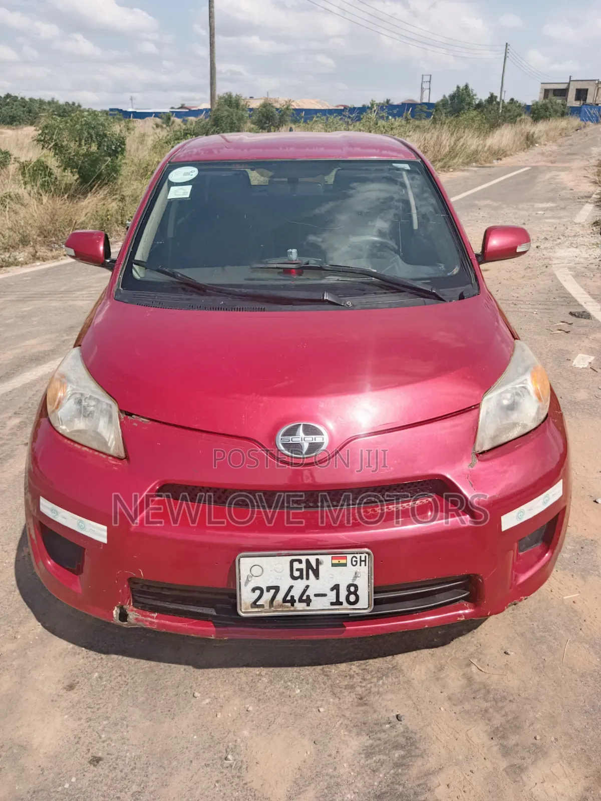 Scion xD Base 2013 Red