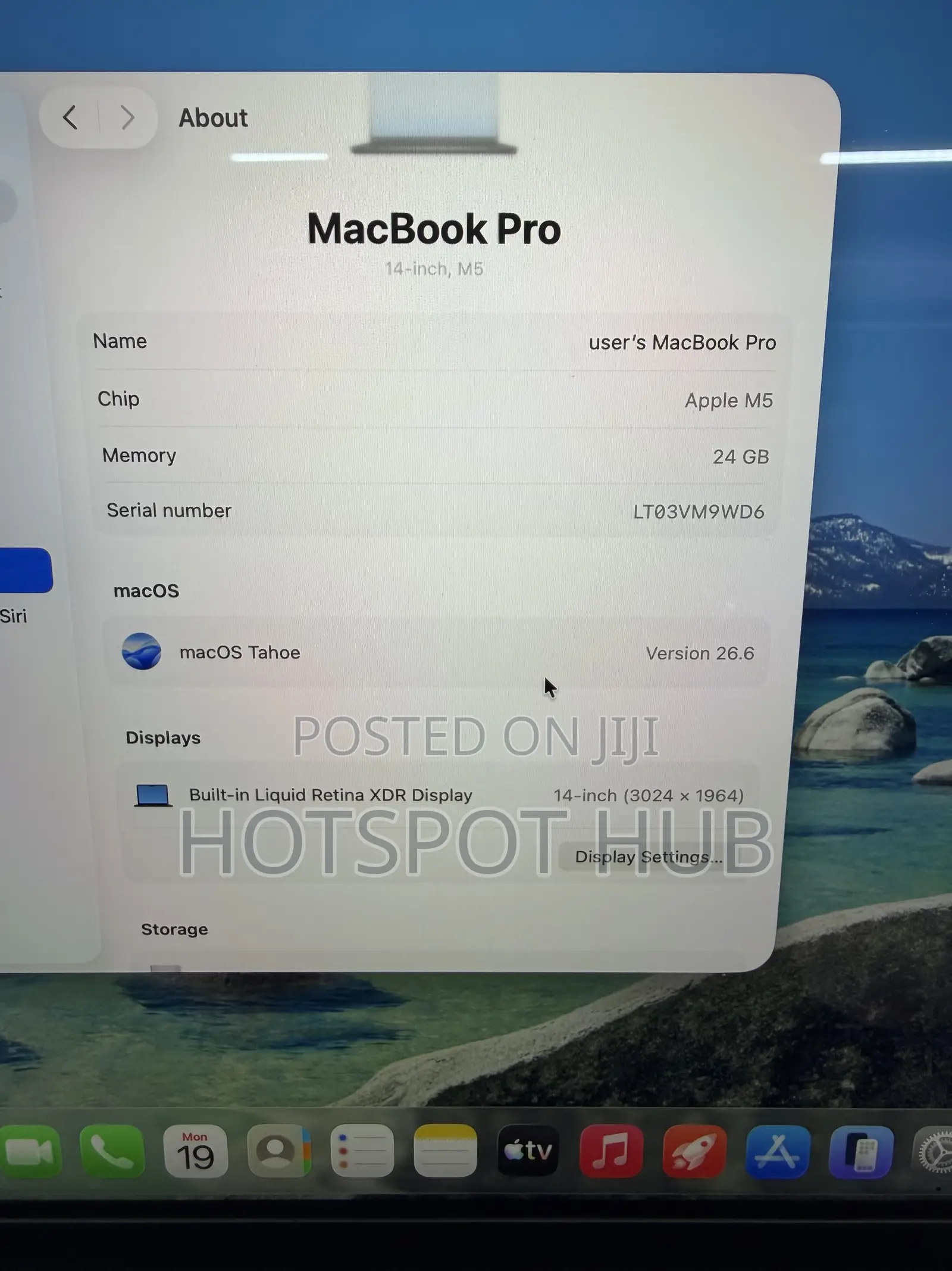 Laptop Apple MacBook Pro 2025 M5 24GB Apple M5 SSD 1T