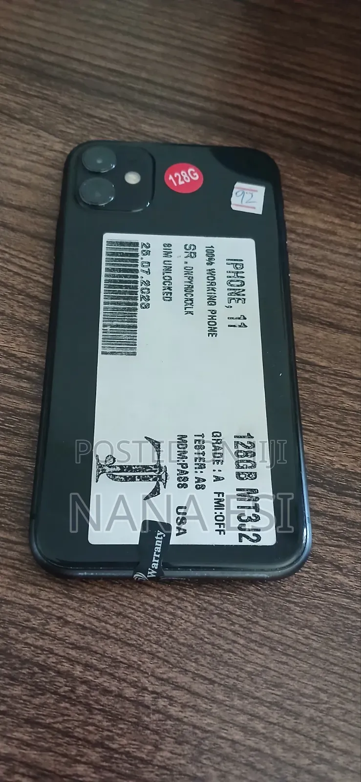 Apple iPhone 11 128 GB Black