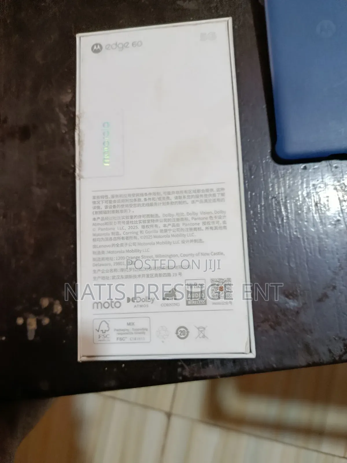 Motorola Edge 60 Fusion 256 GB Blue