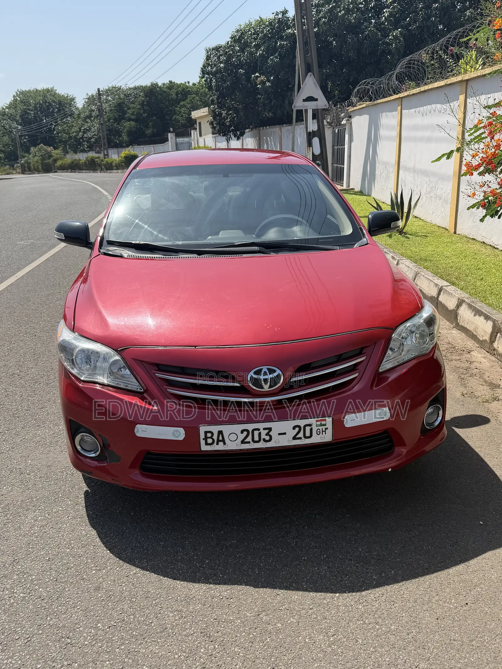 Toyota Corolla S 4dr Sedan (1.8L 4cyl 4A) 2013 Red