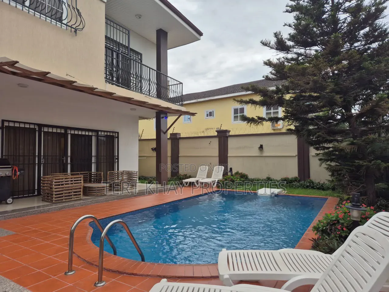 Furnished 5bdrm Mansion in Dzorwulu for rent