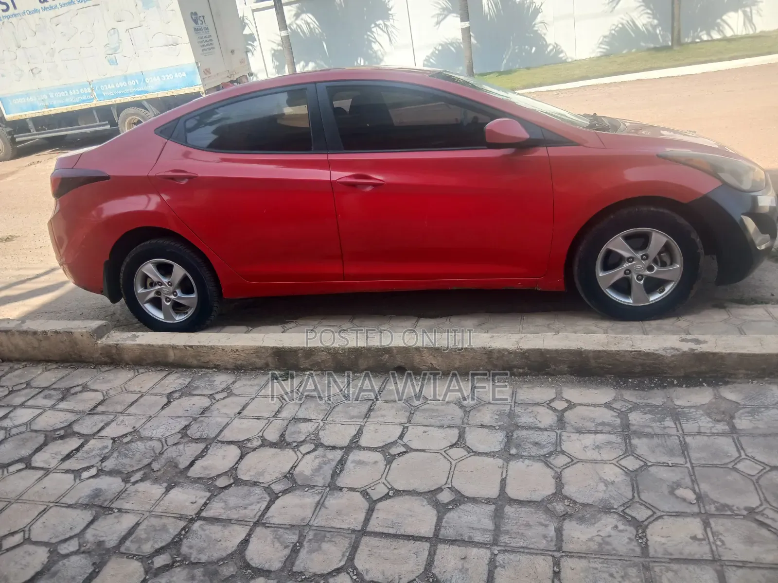 Hyundai Elantra 2013 Red