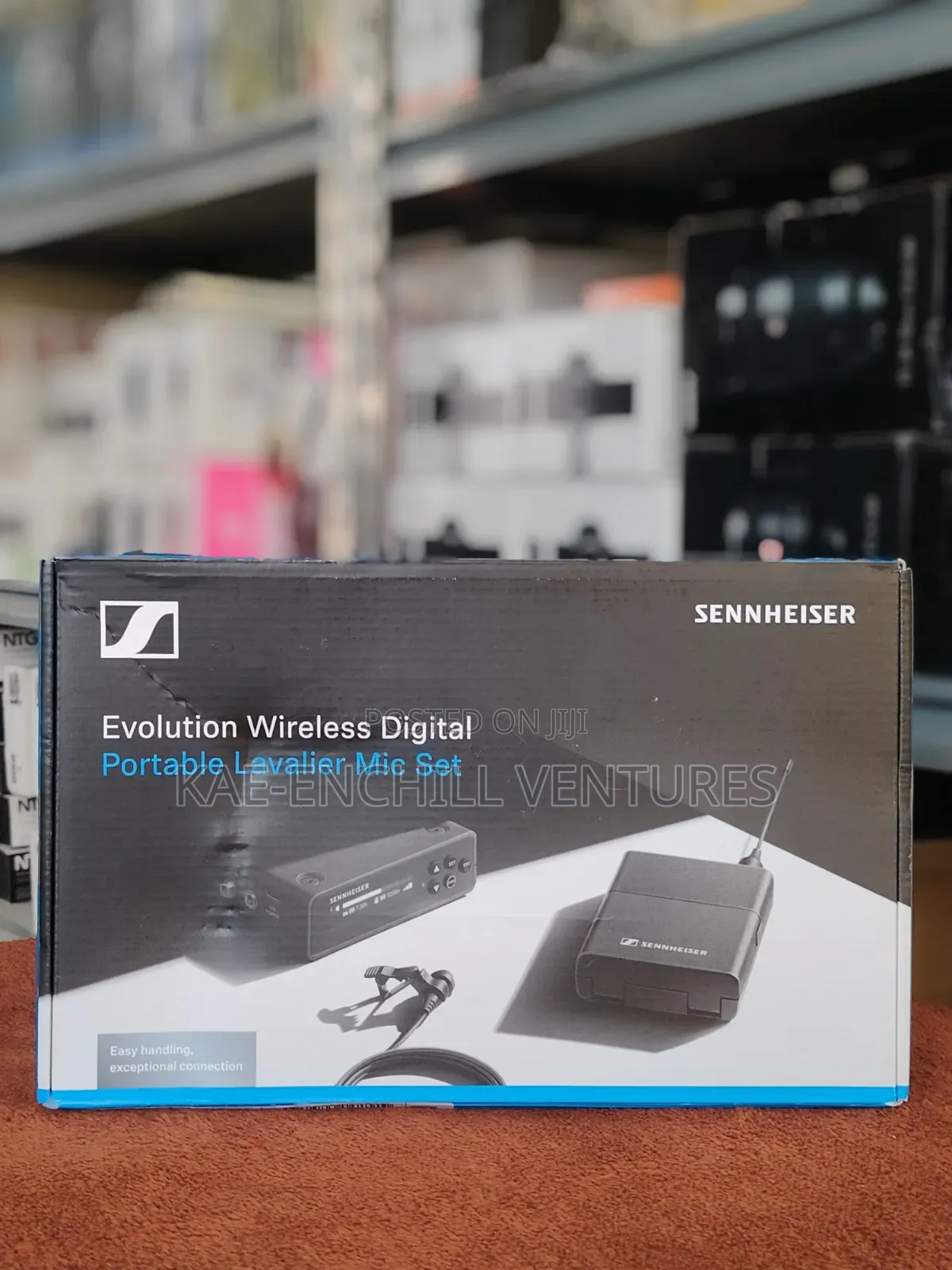 Sennheiser Camera-Mount Digital Wireless Omni Lavalier Mic System