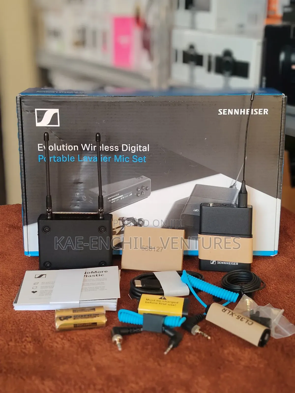 Sennheiser Camera-Mount Digital Wireless Omni Lavalier Mic System