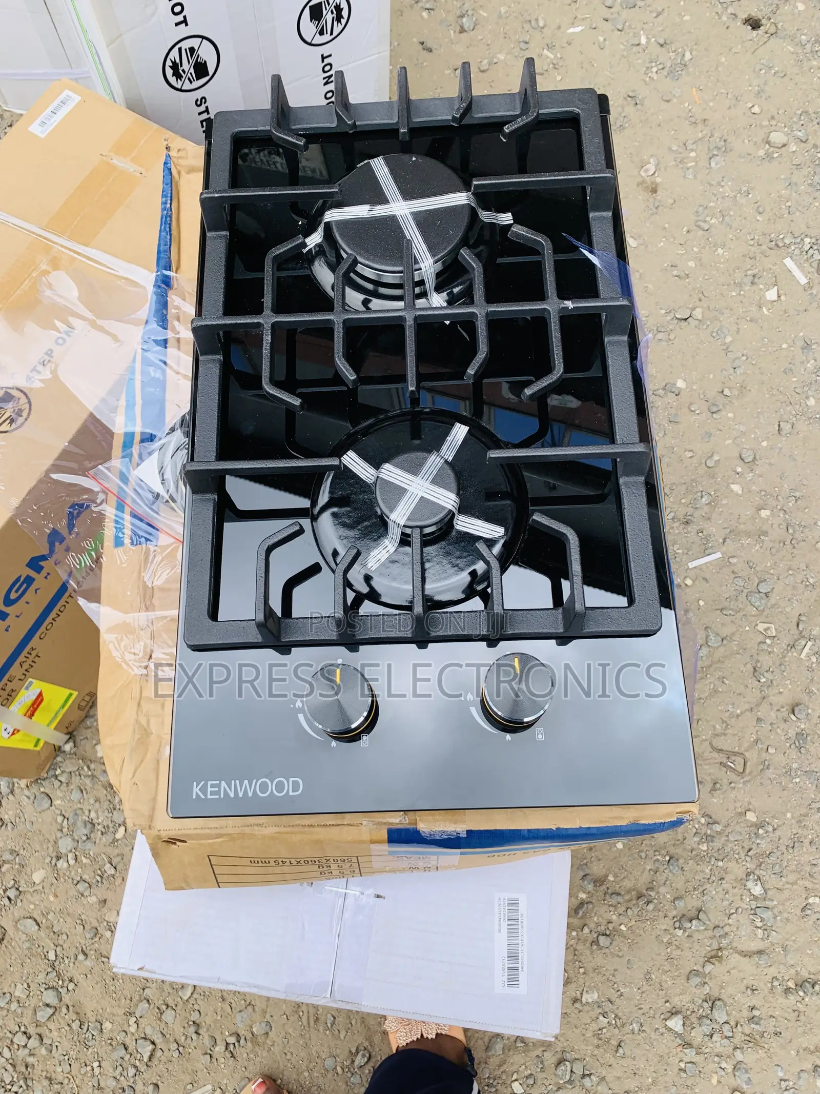 Available Now Kenwood 2burner Gas Built in Cooker Oven