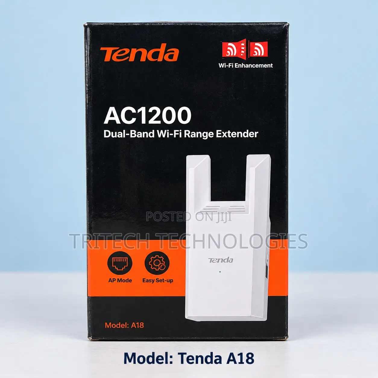 TENDA A18 AC1200 Dual-Band Range Extender