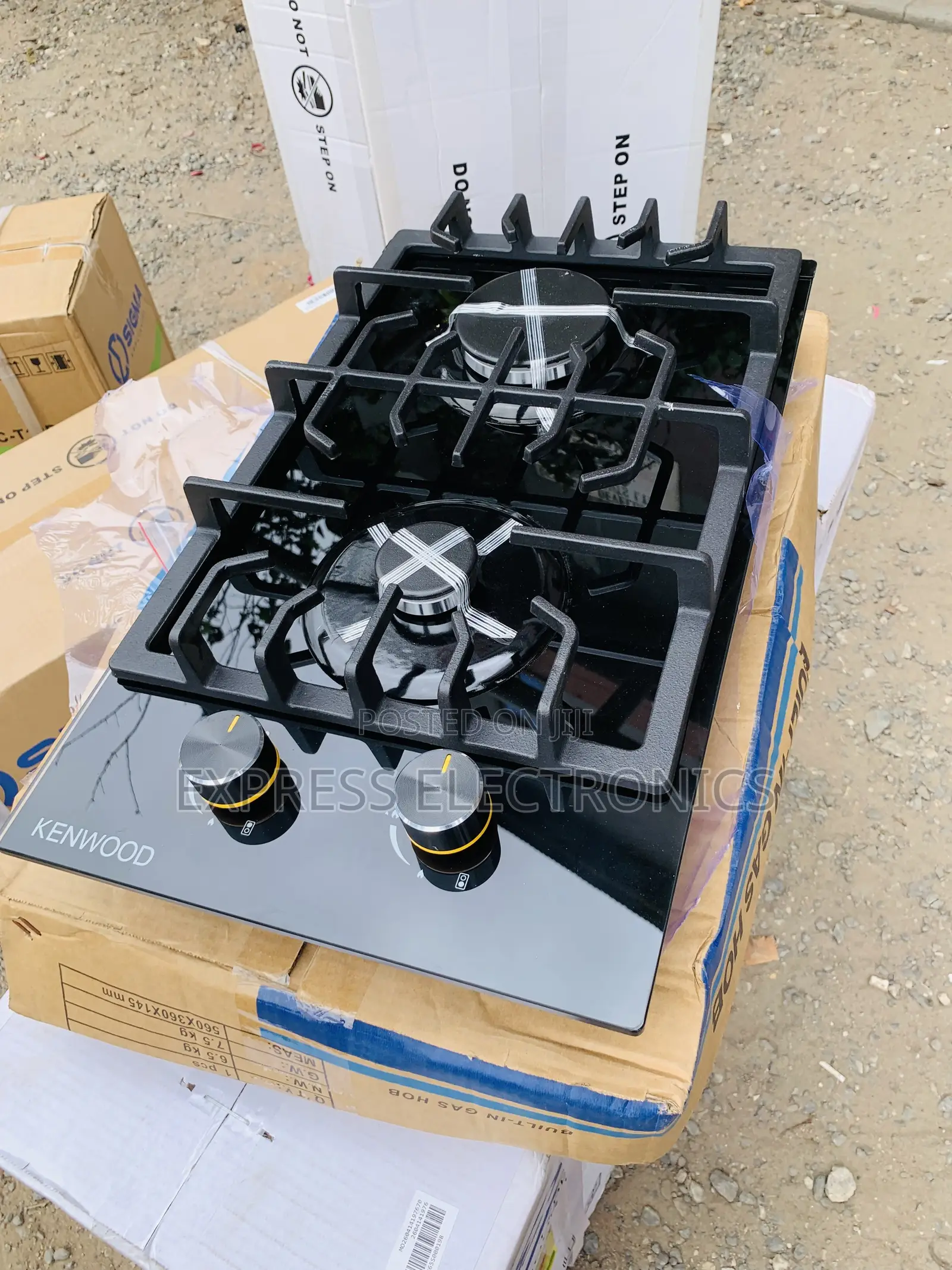Gran the New Kenwood Gas Built in 2burner