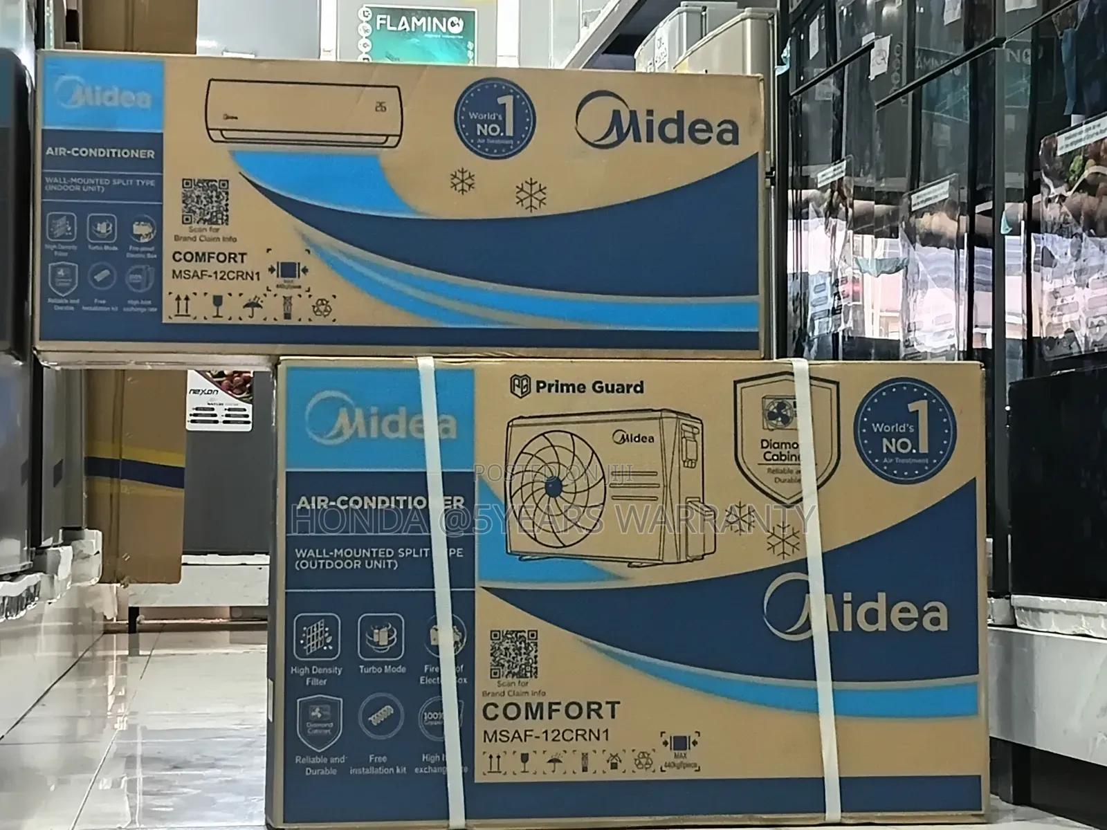 Midea AC - Fast Freezing